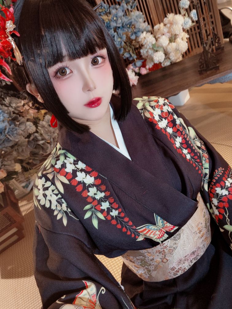 Ri Nai Jiao - 2024 January Monthly: Oiran Fox Demon
