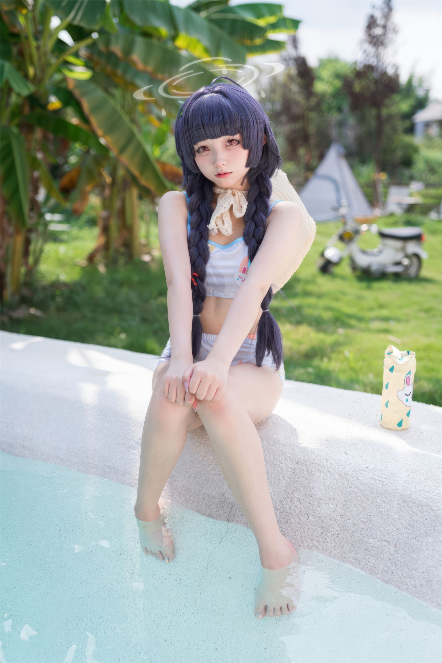 花铃 碧蓝档案 美游泳装