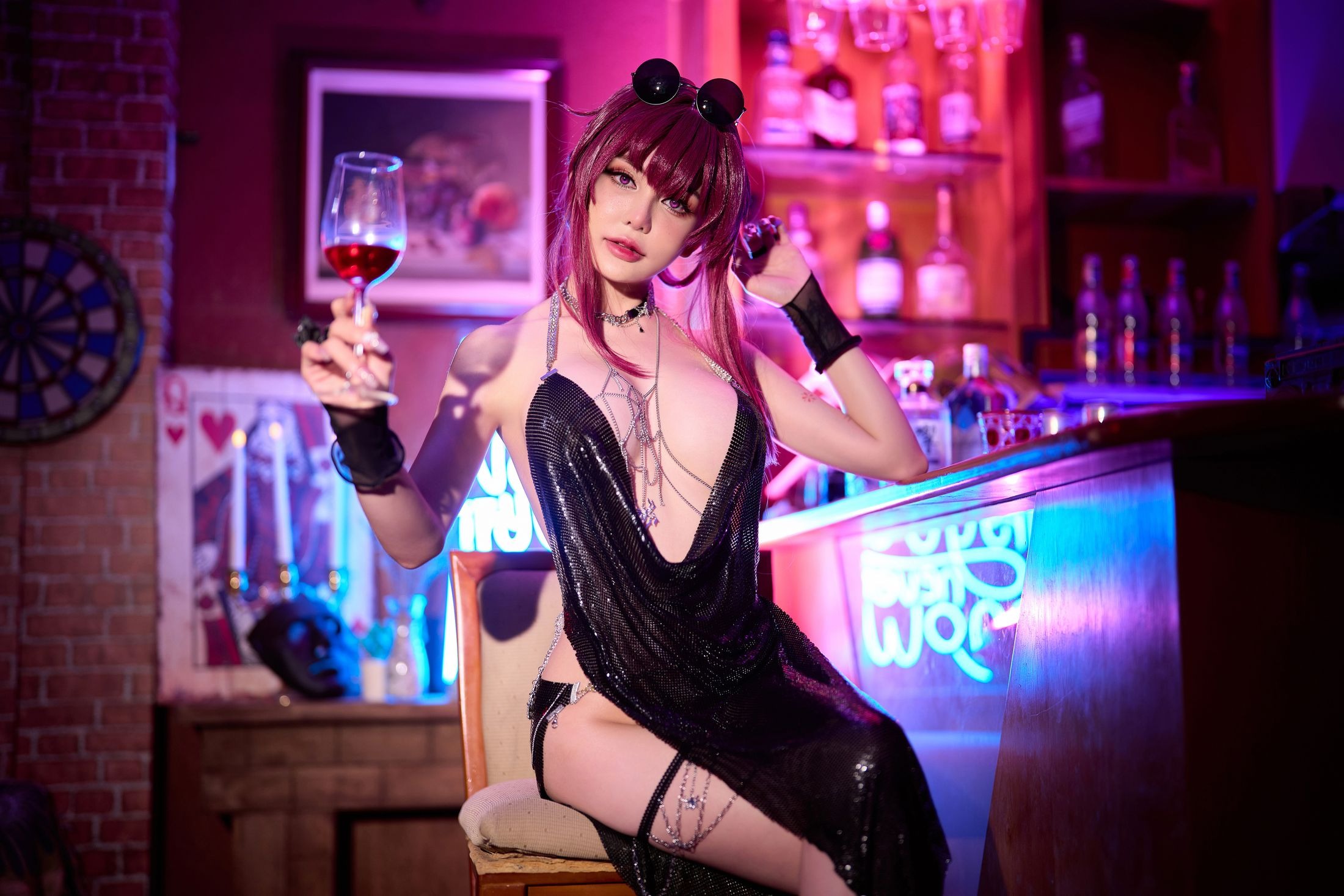 Joyce Lin2x – Kafka Black Prom (Honkai Star Rail) 73P
