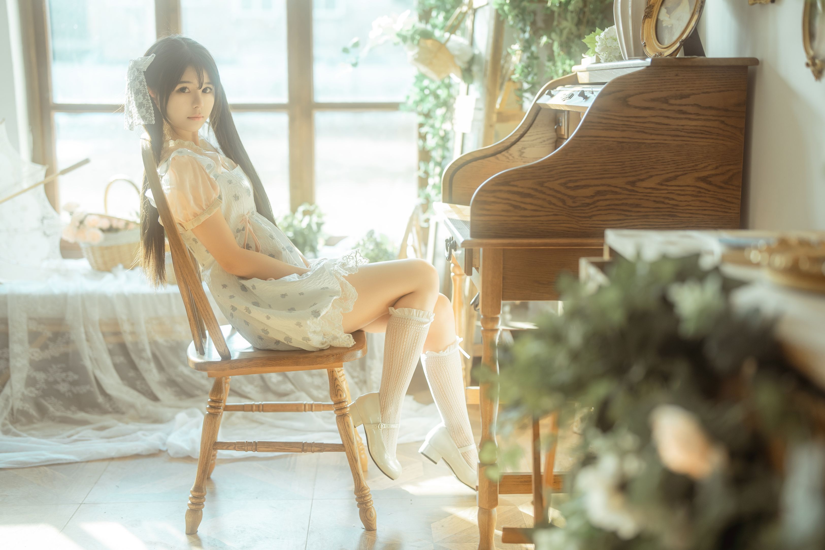 rua阮阮 花房 小裙子