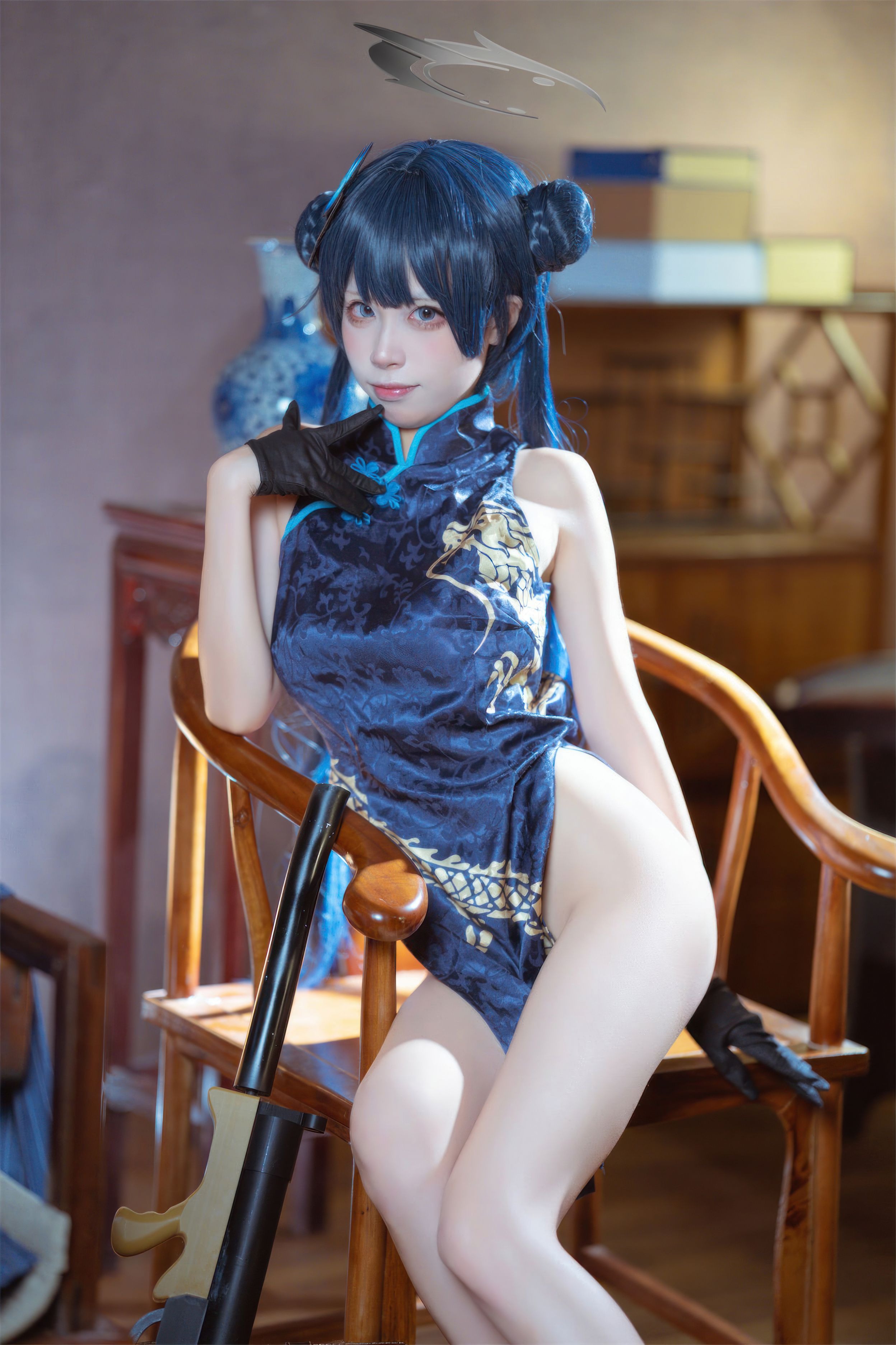 三無人型 妃咲旗袍
