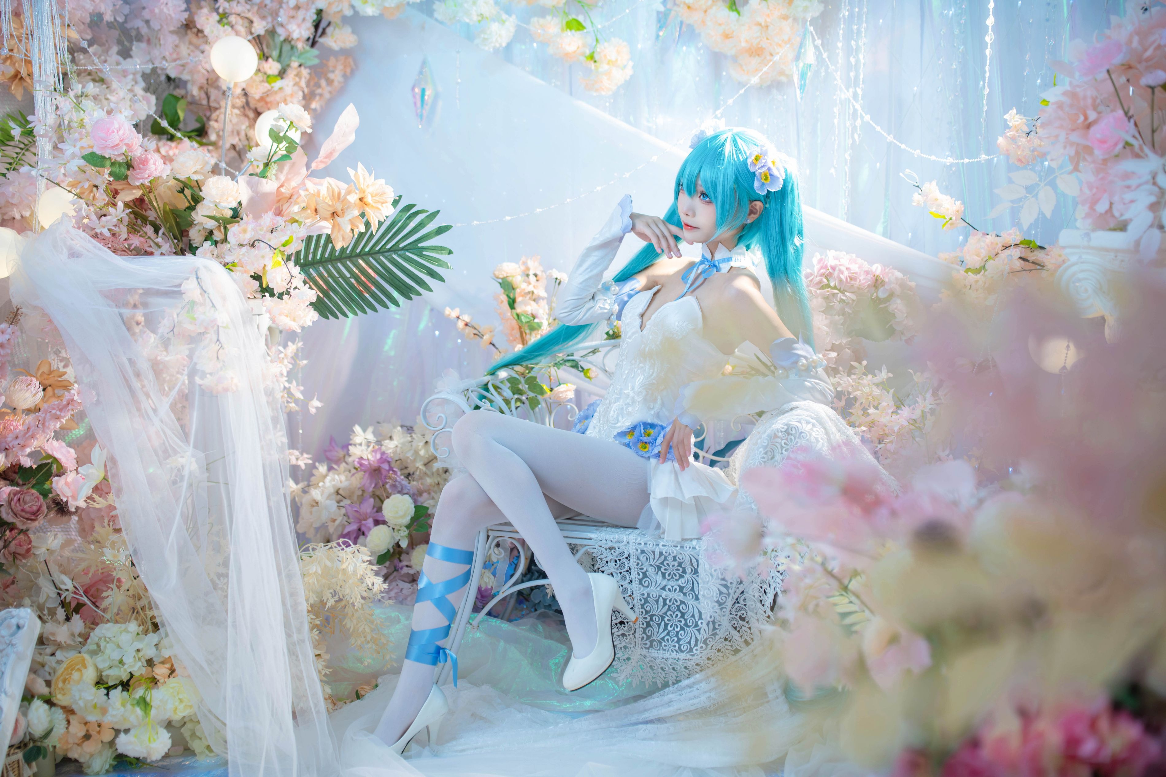 艾西aiwest 初音 粉蝶花 42P