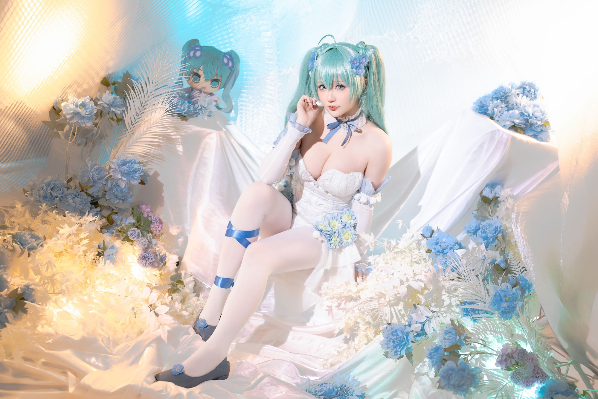 星之迟迟 - 2024年02月计划A 初音未来 粉蝶花精灵[54P1V-4.51GB]