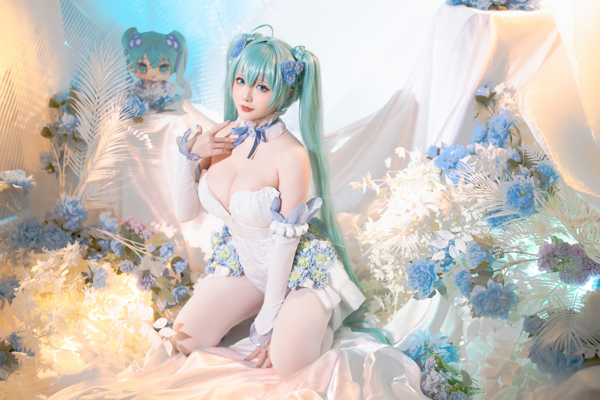 星之迟迟 - 2024年02月计划A 初音未来 粉蝶花精灵[54P1V-4.51GB]
