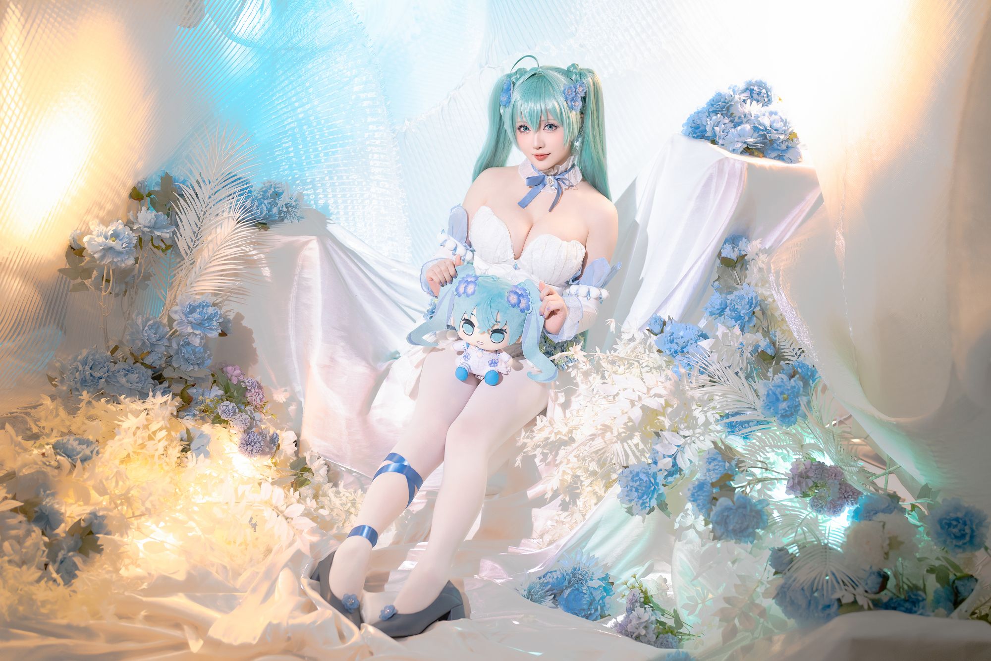 星之迟迟 - 2024年02月计划A 初音未来 粉蝶花精灵[54P1V-4.51GB]