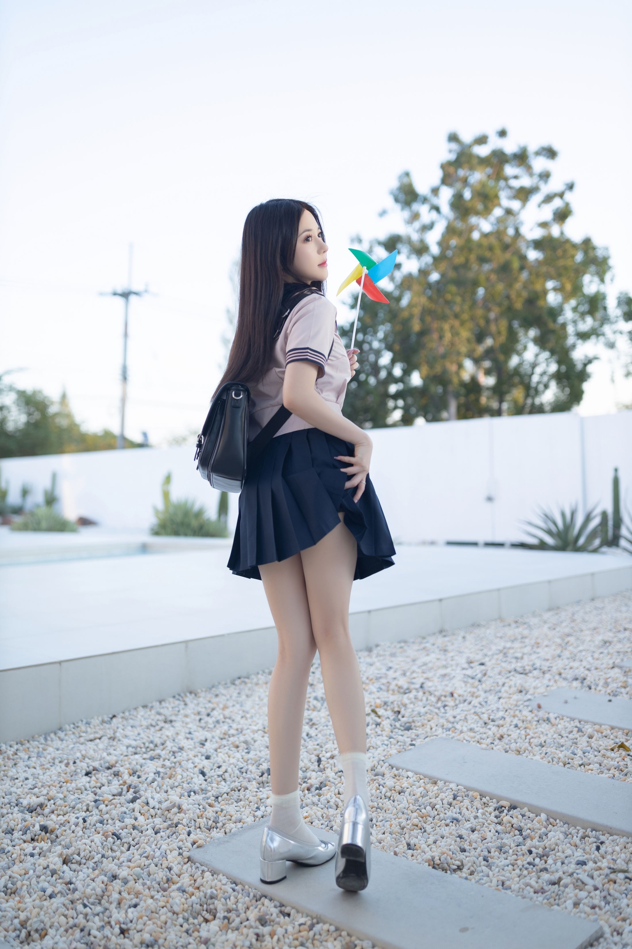 鱼子酱Fish - JK写真 120P