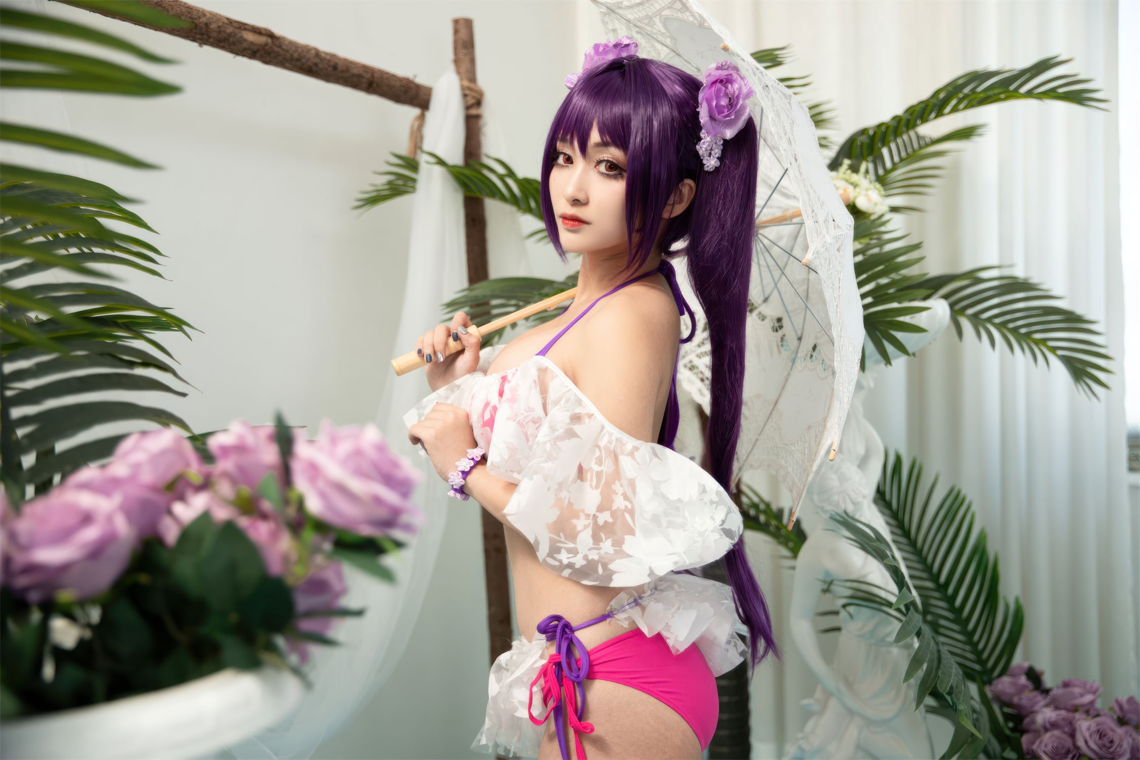 洛璃 belle SAMA - 斯卡蒂泳装