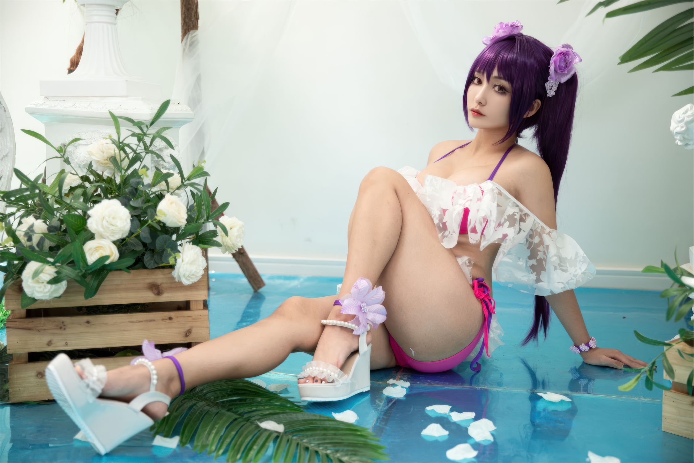 洛璃 belle SAMA - 斯卡蒂泳装