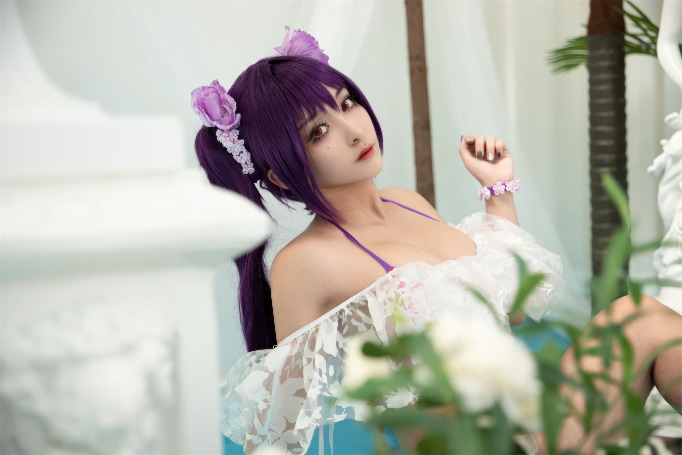 洛璃 belle SAMA - 斯卡蒂泳装