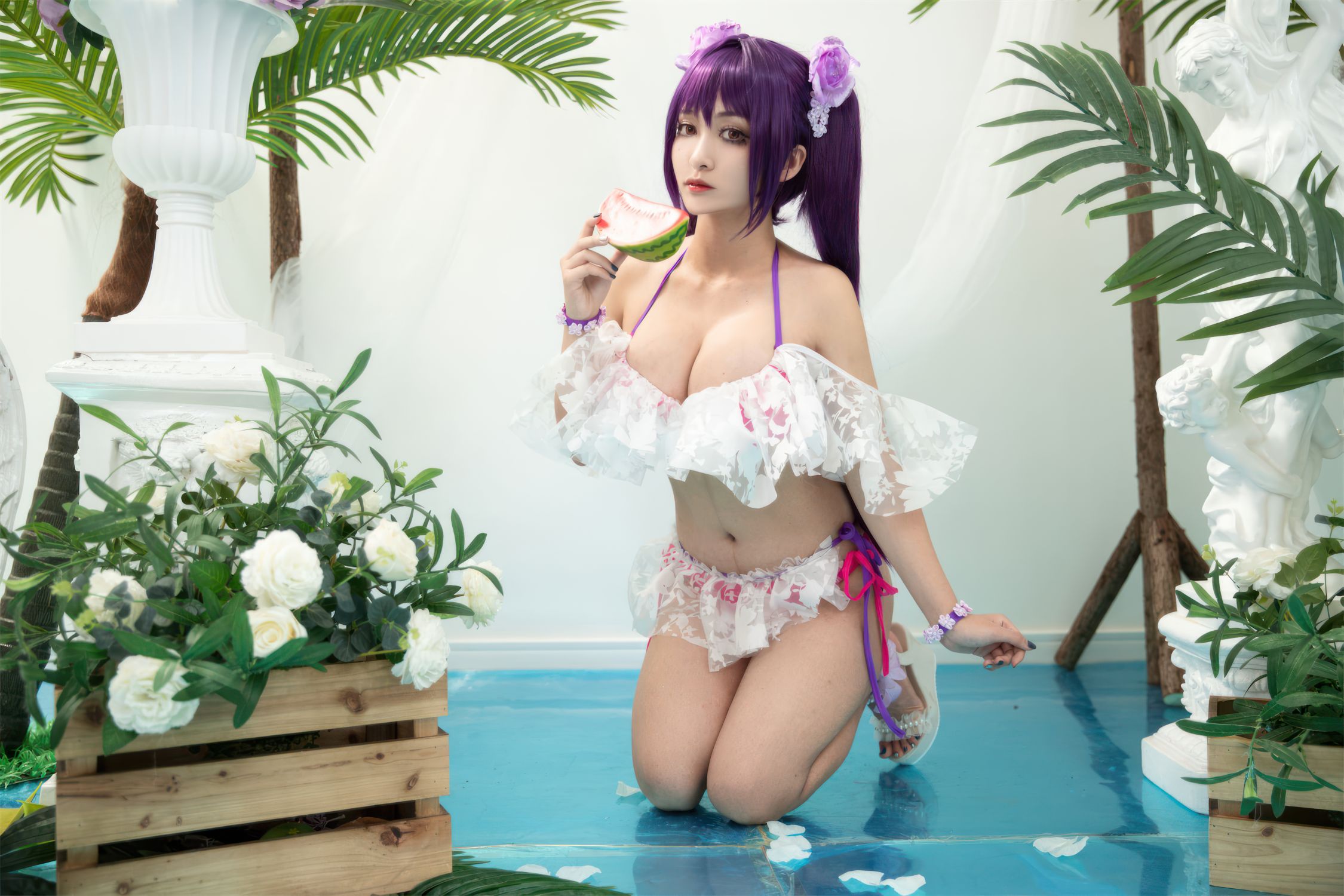 洛璃 belle SAMA - 斯卡蒂泳装