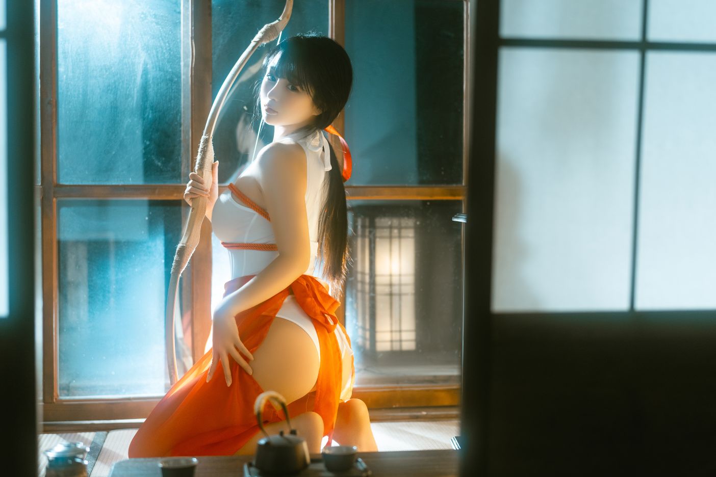 桜井宁宁 - 绳艺巫女 [61P-1.03GB]