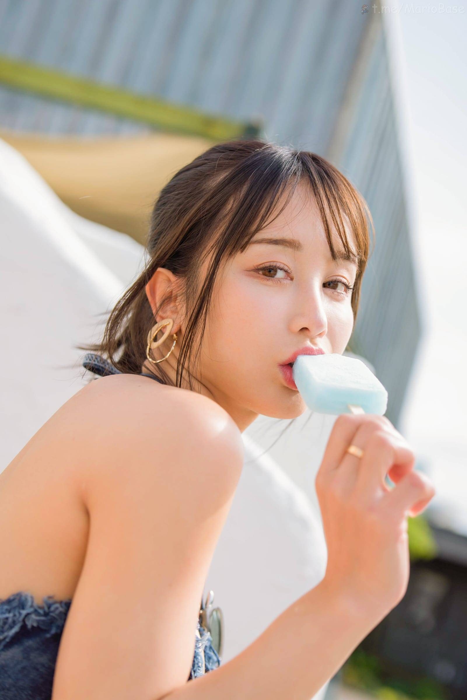 Ikumi iKkyu3 いくみ - [2023.08.01] Denim Bikini×Popsicle🍨🩷 [26P]