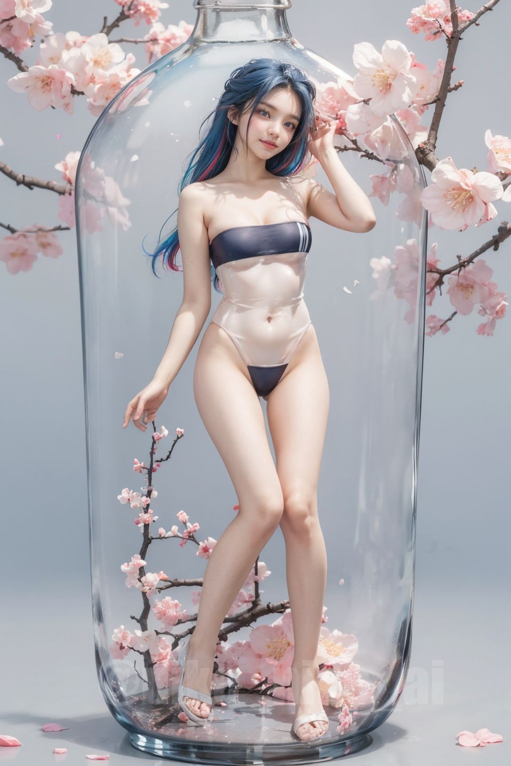 귀여움 주의] 포켓걸, 병속의 그녀