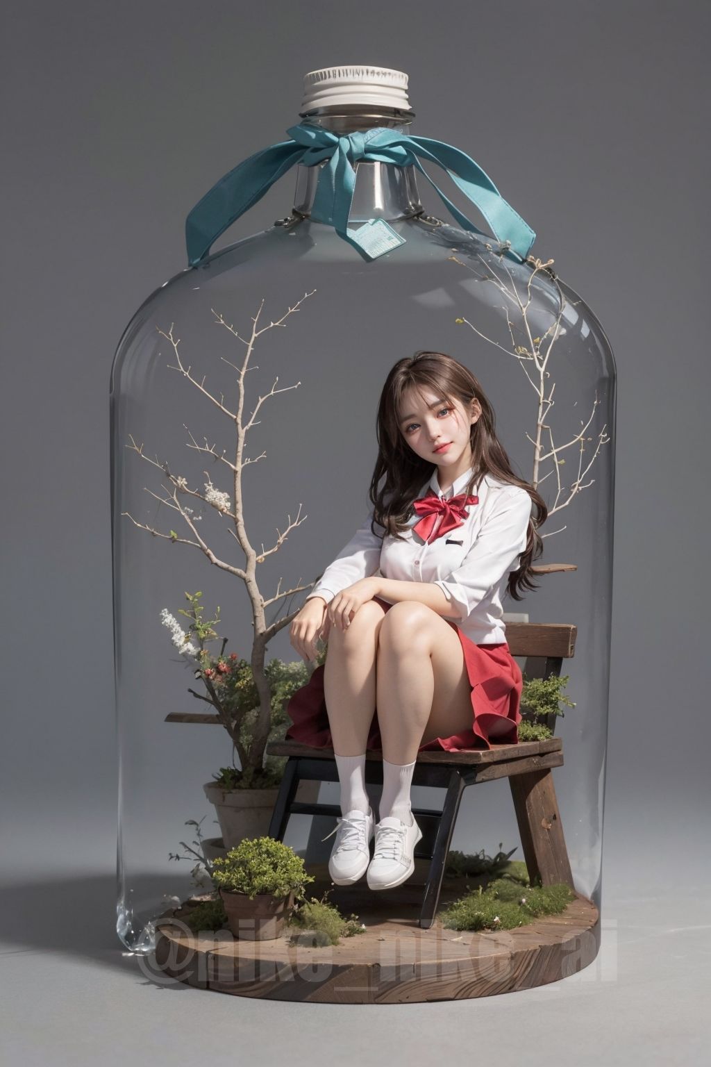 귀여움 주의] 포켓걸, 병속의 그녀