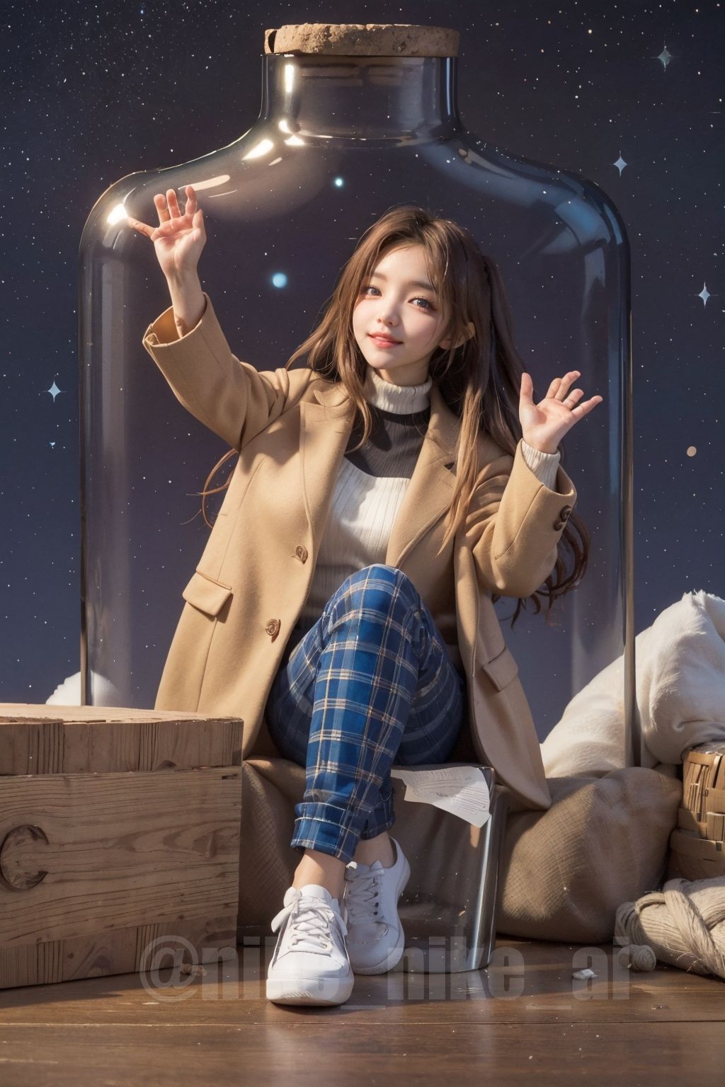 귀여움 주의] 포켓걸, 병속의 그녀