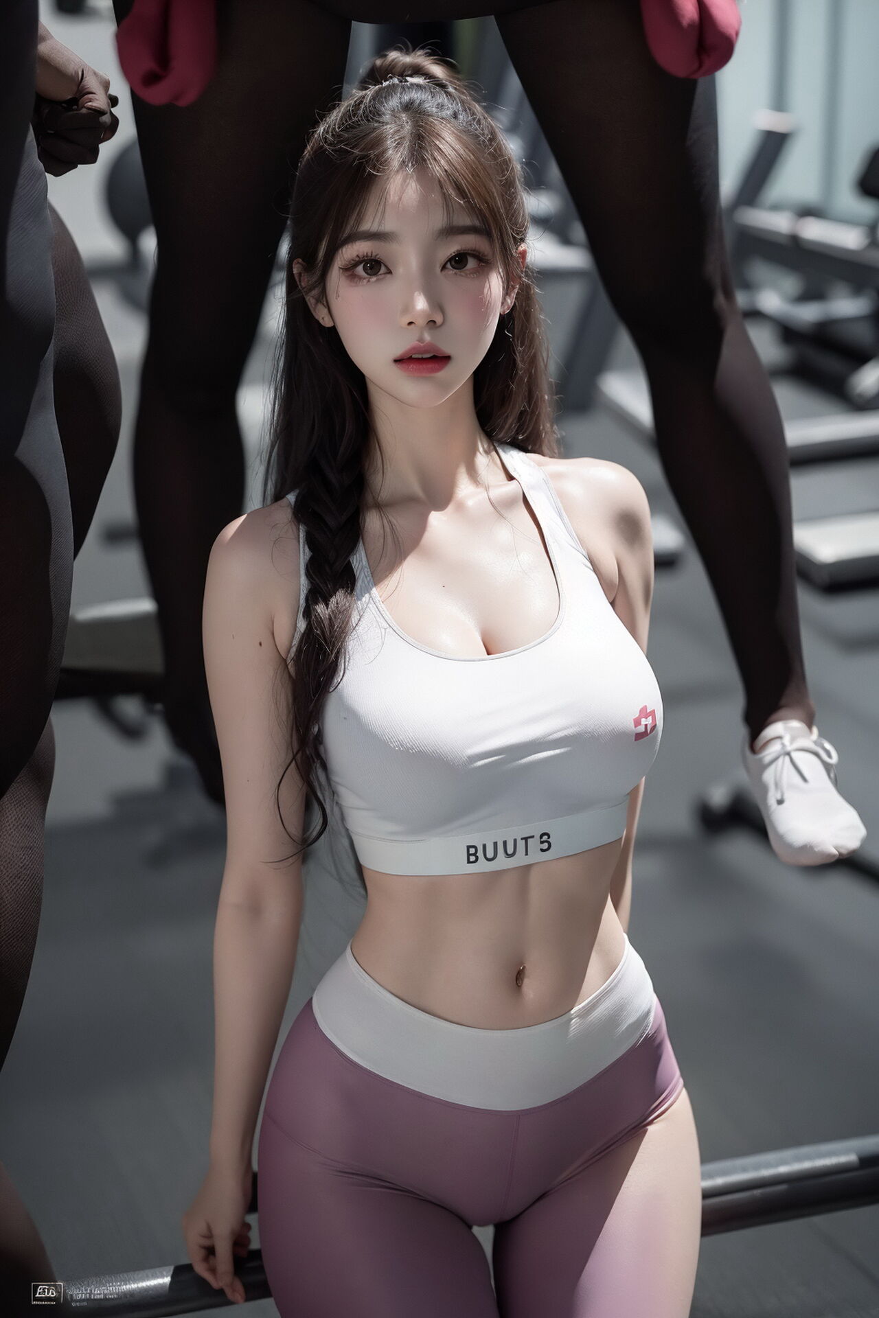 헬스장 여자 성인 AI 누드