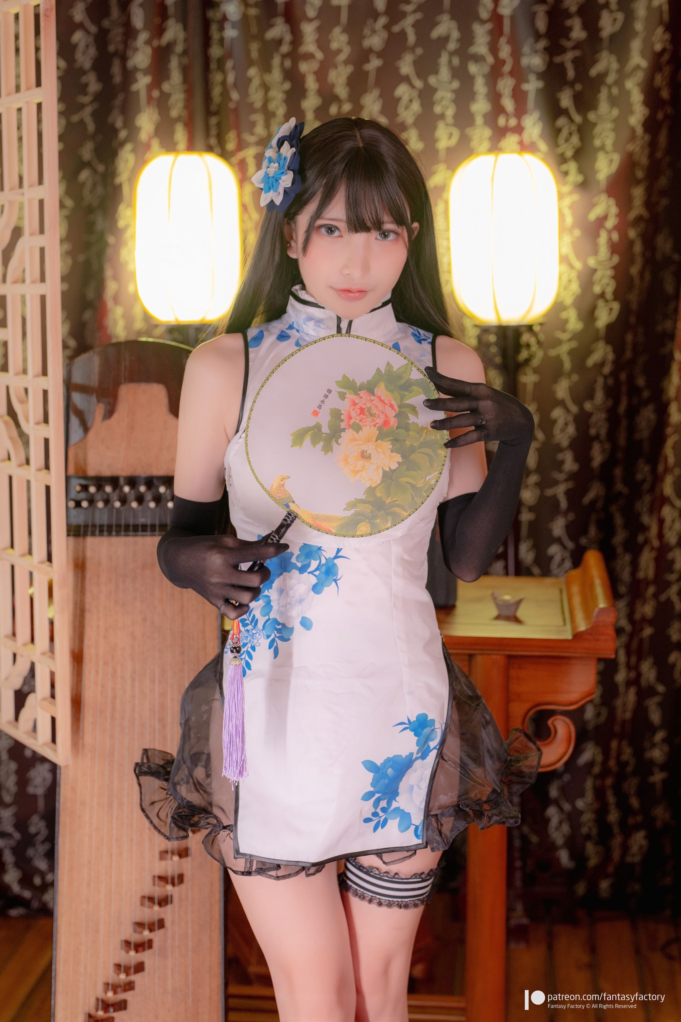 Fantasy Factory小丁 - 旗袍小花瓶 40P
