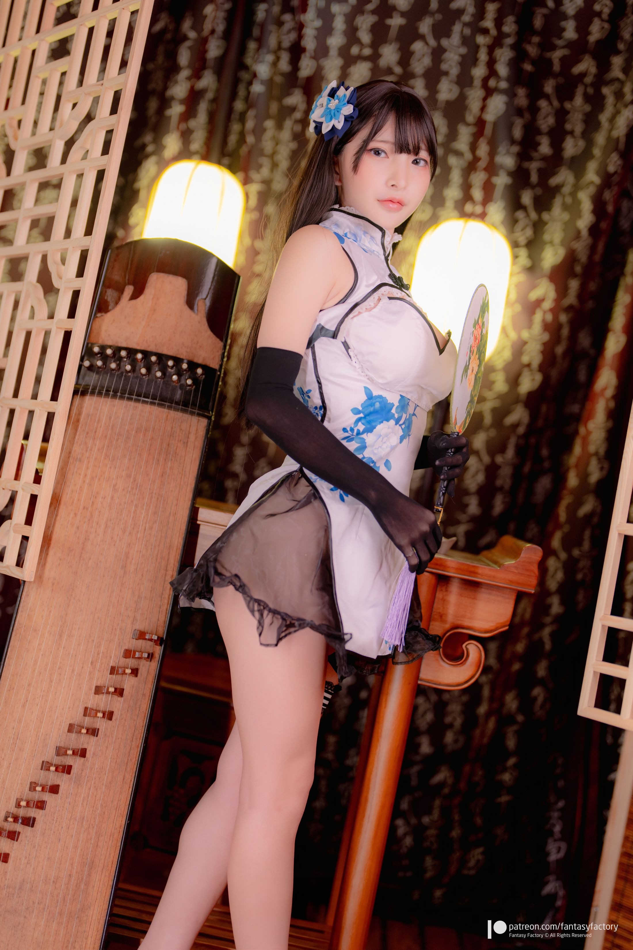 Fantasy Factory小丁 - 旗袍小花瓶 40P