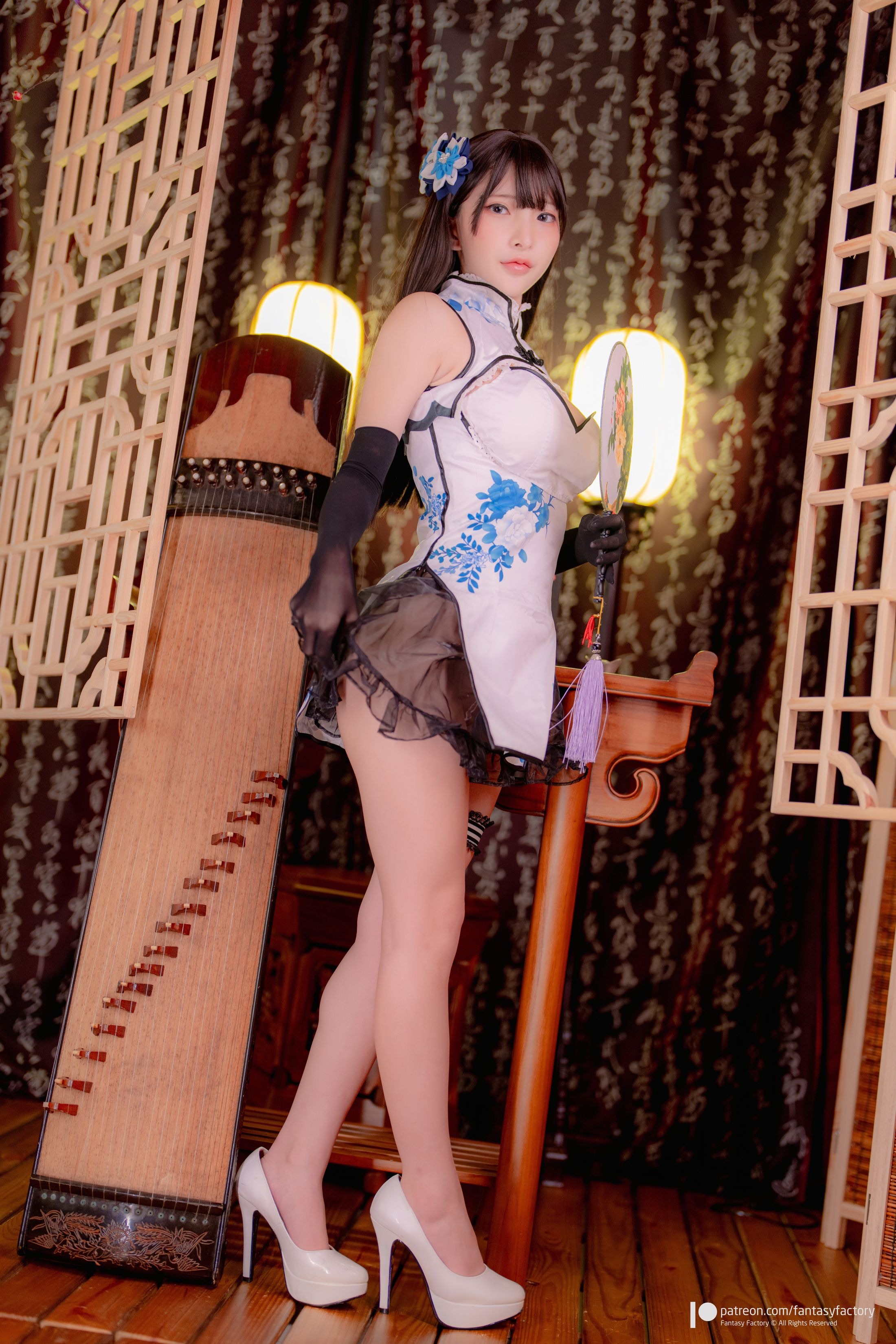 Fantasy Factory小丁 - 旗袍小花瓶 40P