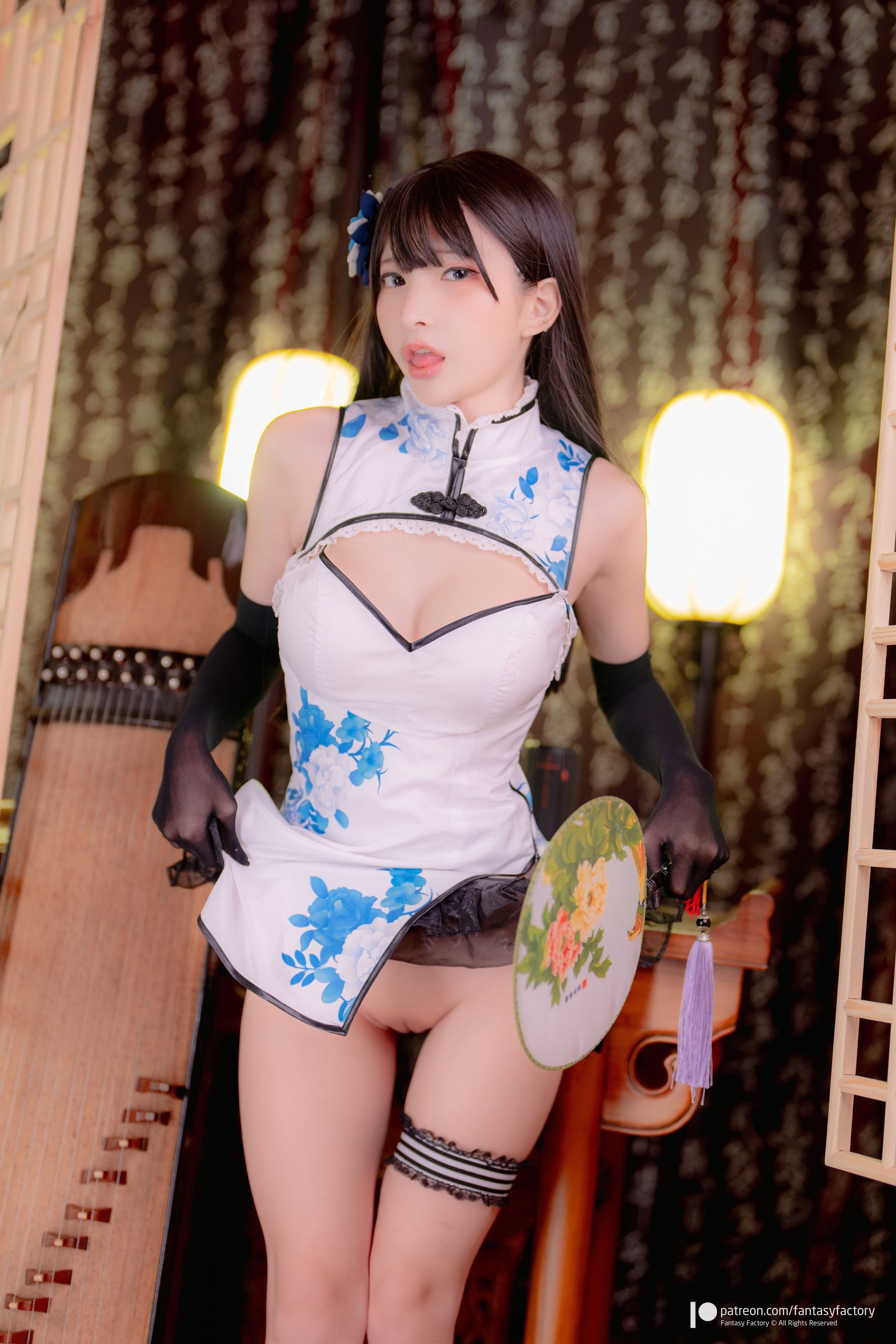 Fantasy Factory小丁 - 旗袍小花瓶 40P