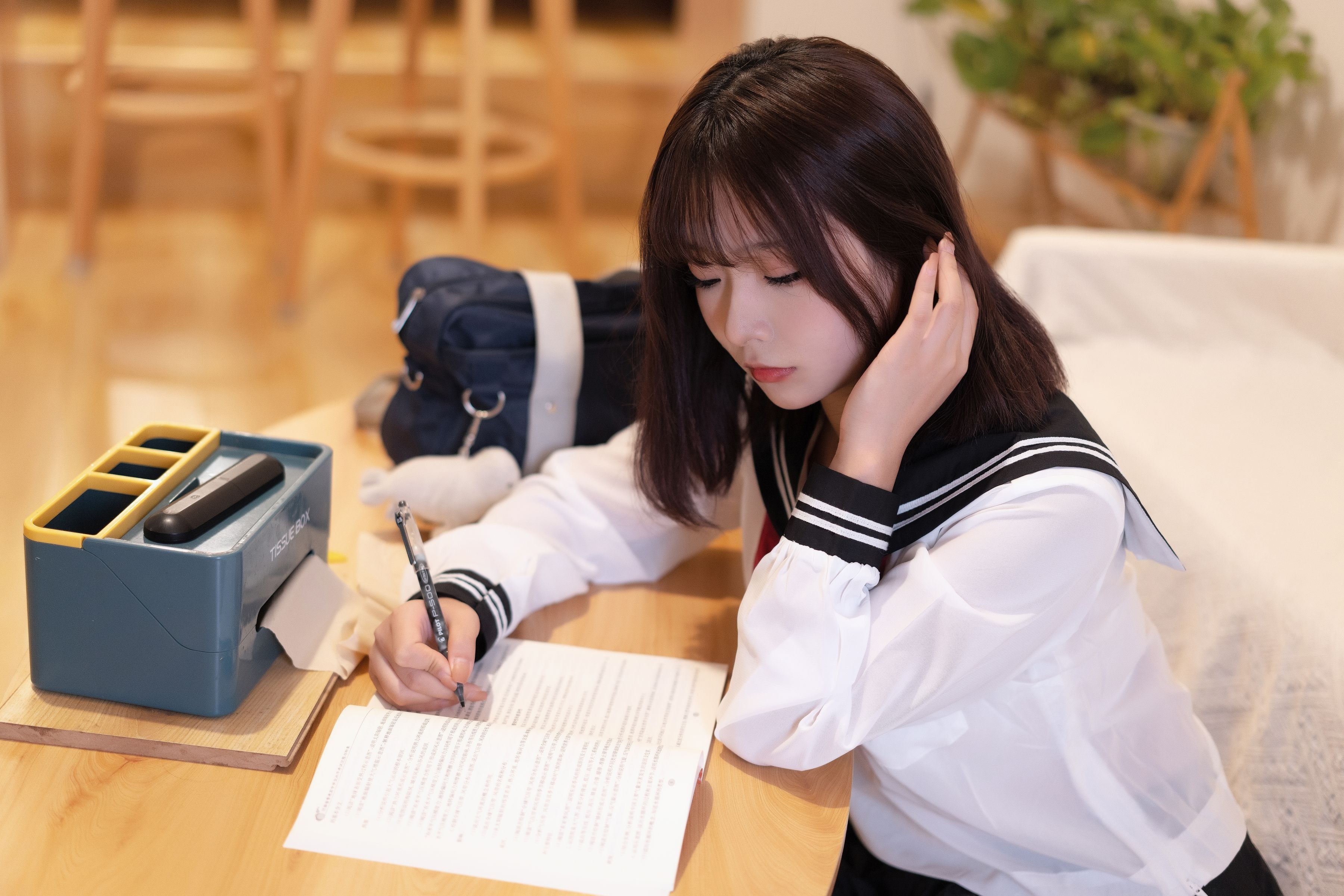 yuuhui玉汇 约会我的女学生 101P