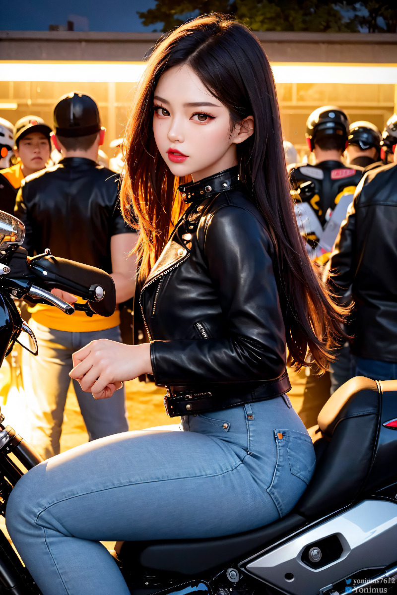 หัวหน้าหญิงของแก๊งค์ไบค์เกอร์