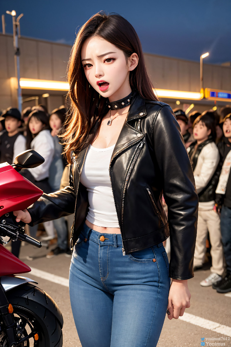 หัวหน้าหญิงของแก๊งค์ไบค์เกอร์