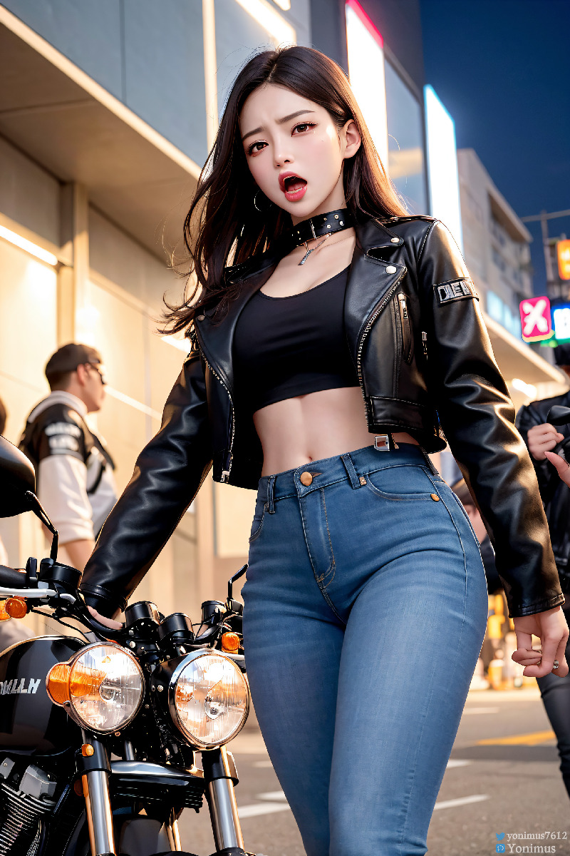หัวหน้าหญิงของแก๊งค์ไบค์เกอร์