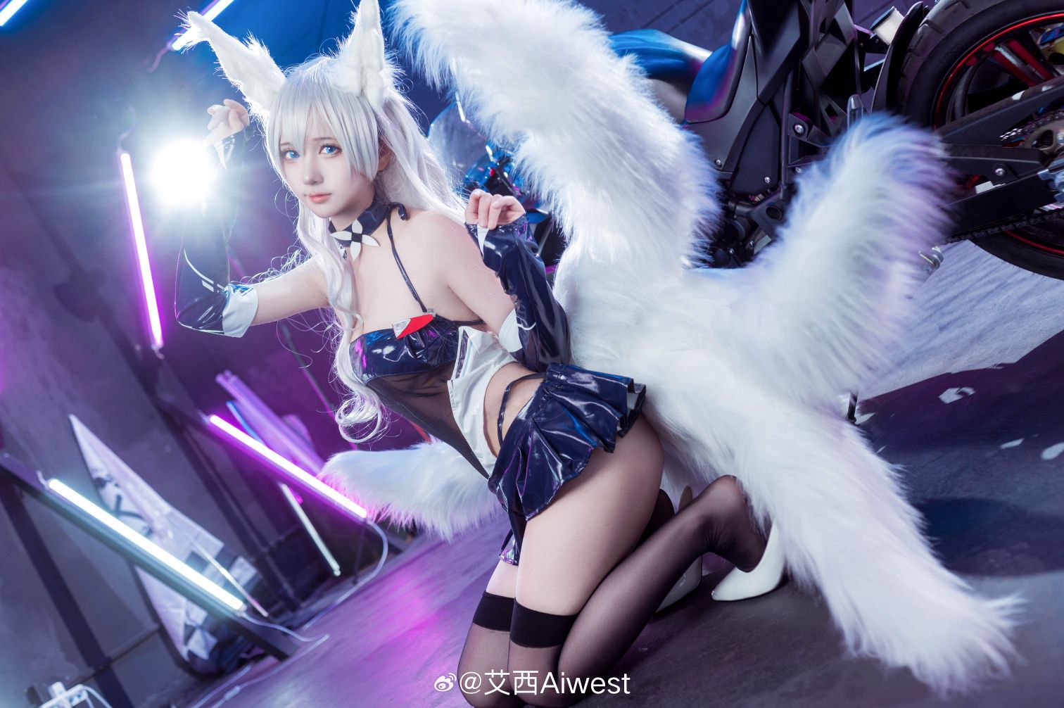 艾西Aiwest - &喜欢爱理吗 碧蓝航线 巴尔的摩&信浓 赛车女郎 [56P-524MB]
