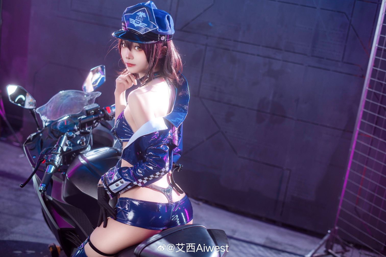 艾西Aiwest - &喜欢爱理吗 碧蓝航线 巴尔的摩&信浓 赛车女郎 [56P-524MB]