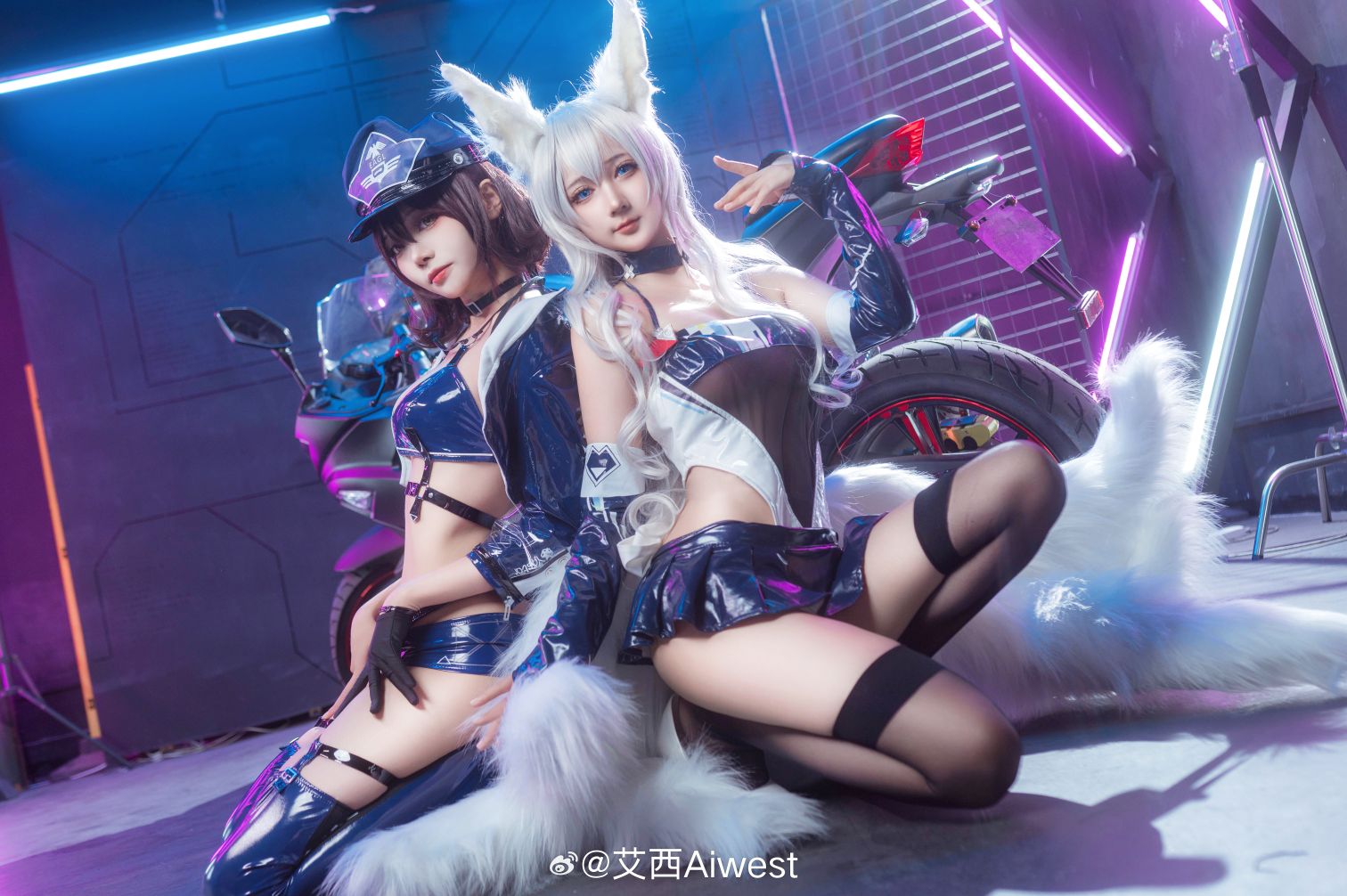 艾西Aiwest - &喜欢爱理吗 碧蓝航线 巴尔的摩&信浓 赛车女郎 [56P-524MB]
