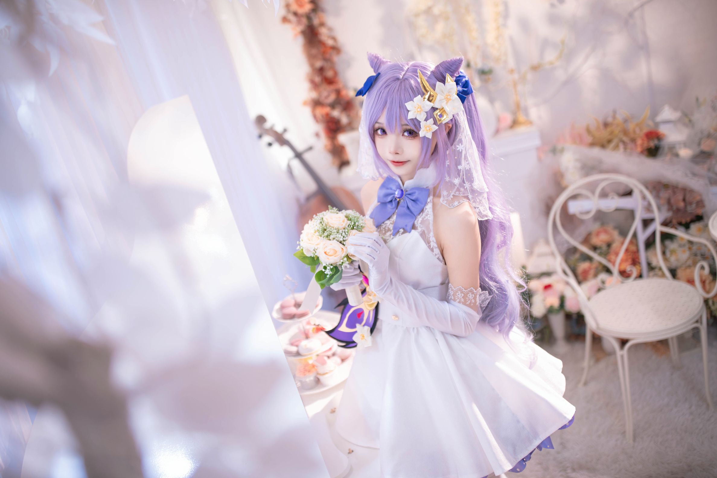 艾西aiwest - 刻晴花嫁 [40P-545MB]