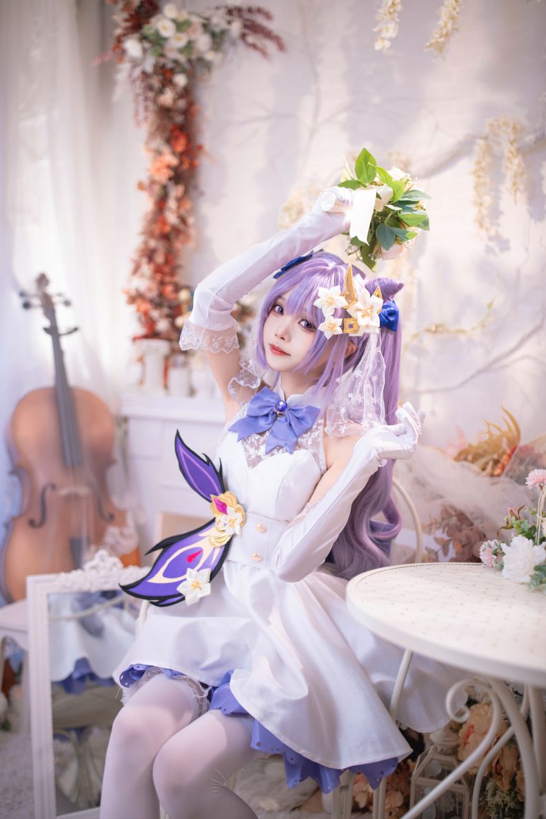 艾西aiwest - 刻晴花嫁 [40P-545MB]