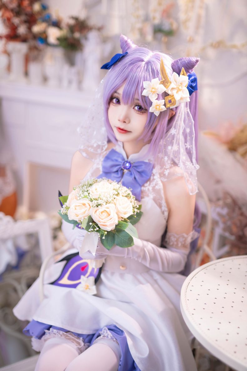 艾西aiwest - 刻晴花嫁 [40P-545MB]