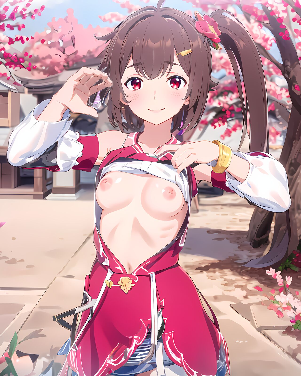 [pixiv] [AI generation] Chinese hot vtuber Lingyuan Yousa coexistence [AI generated]