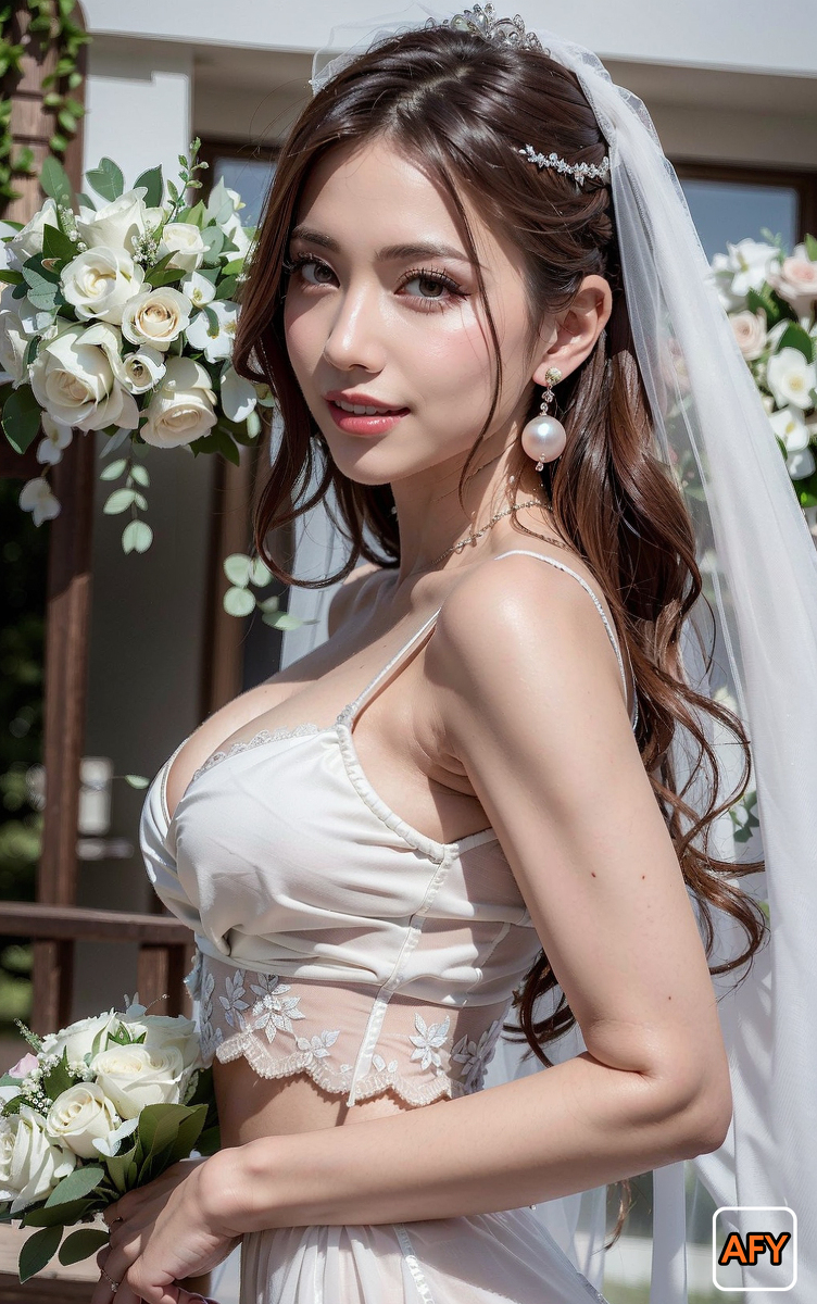AI Tạo~AI FOR YOU ▶AFY-Bride, váy mini