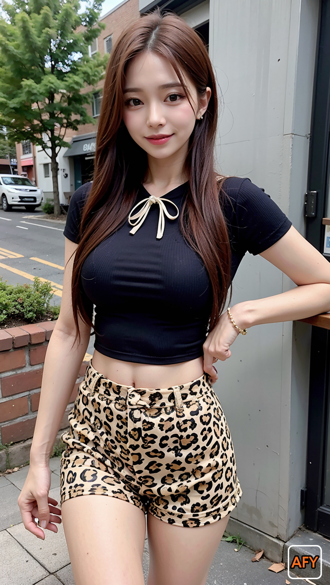 AI Generated ~ AI For You ▶ AFY-Leopard, Beauty, Korea