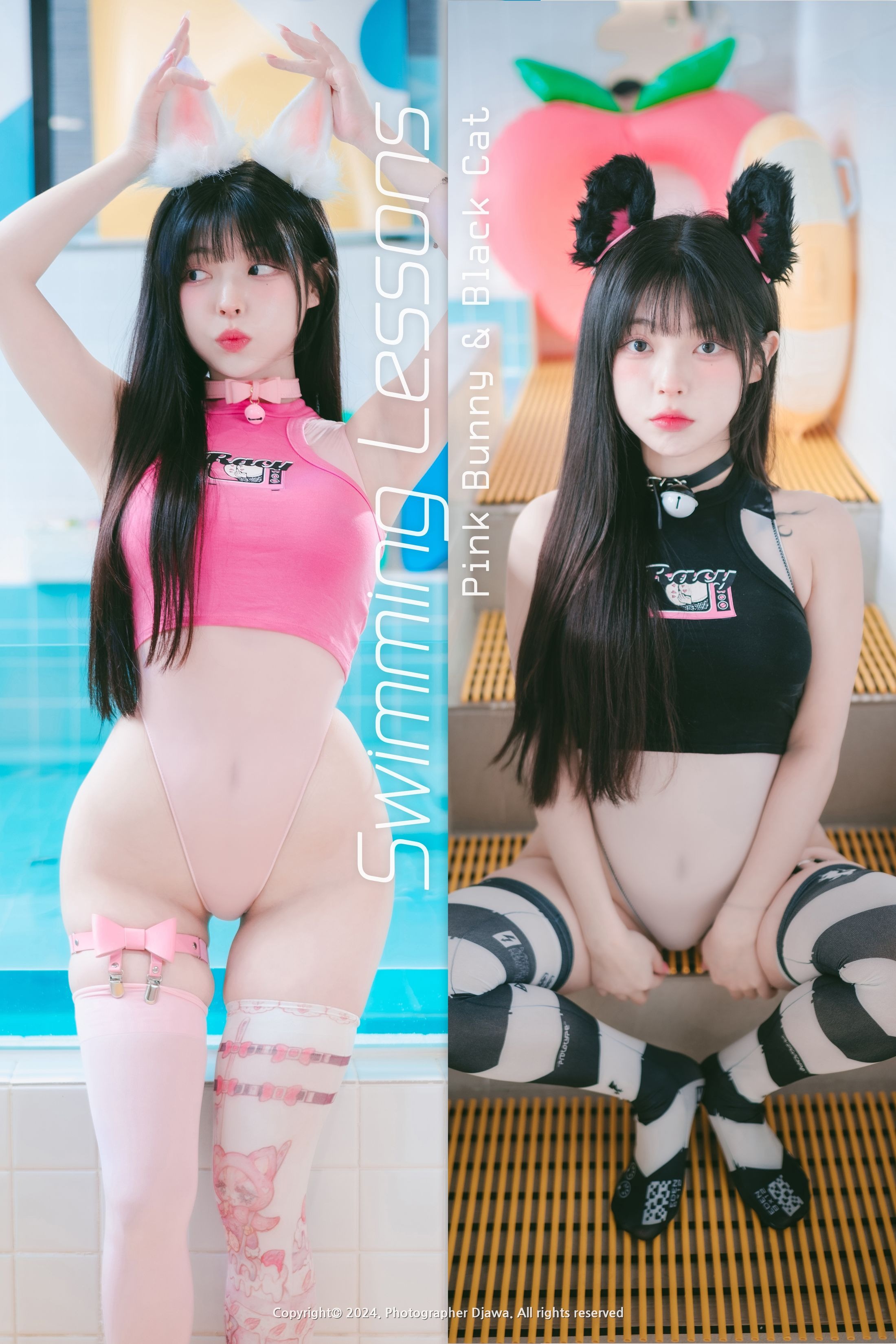DJAWA Photo - Yudi - Pink Bunny & Black Cat 105P