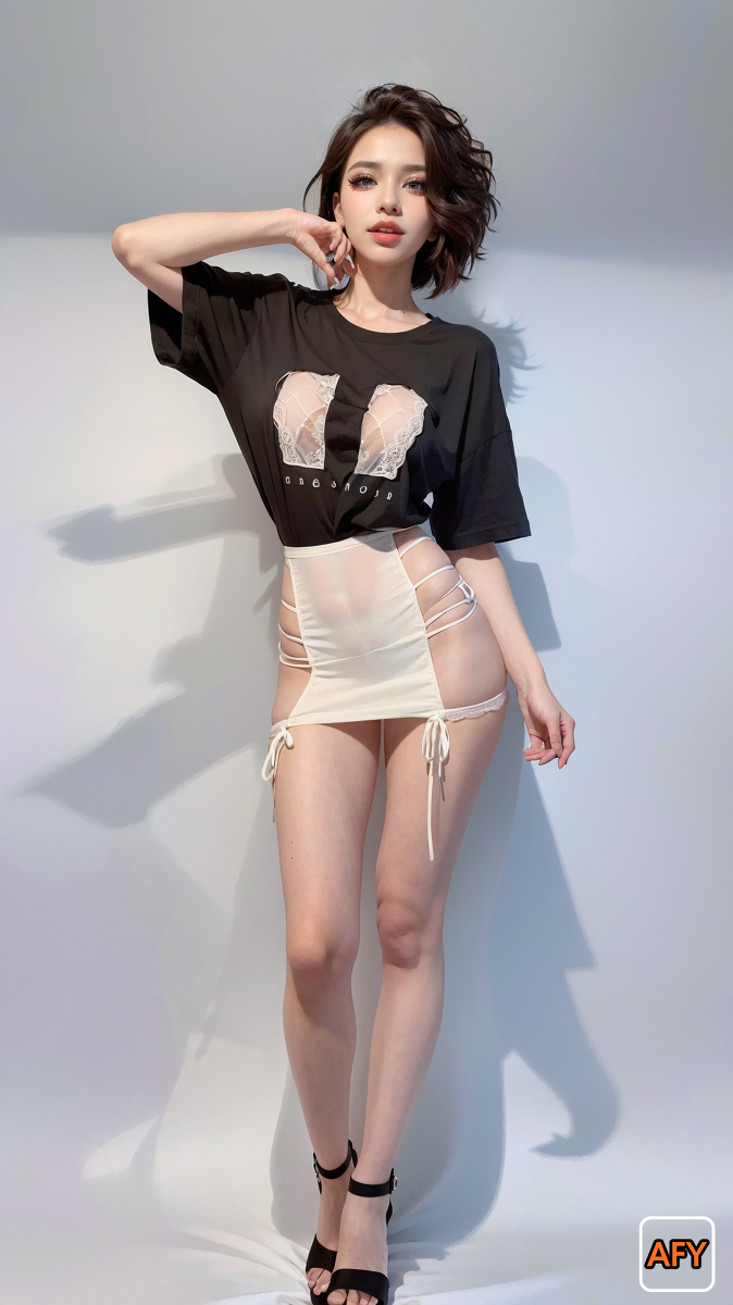 AI Sinh thành ~ AI FOR YOU ▶ AFY - Trình diễn thời trang Đen và Trắng