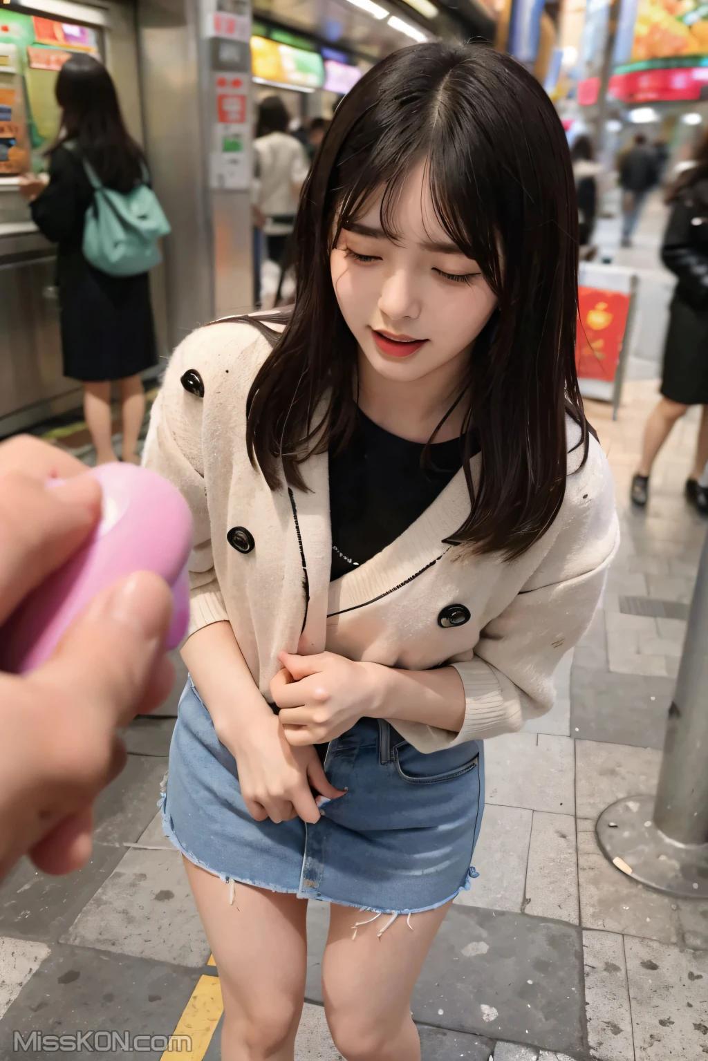 AI Generated] Pure and Beautiful Series: Vibrating Egg in the Subway (108 photos)