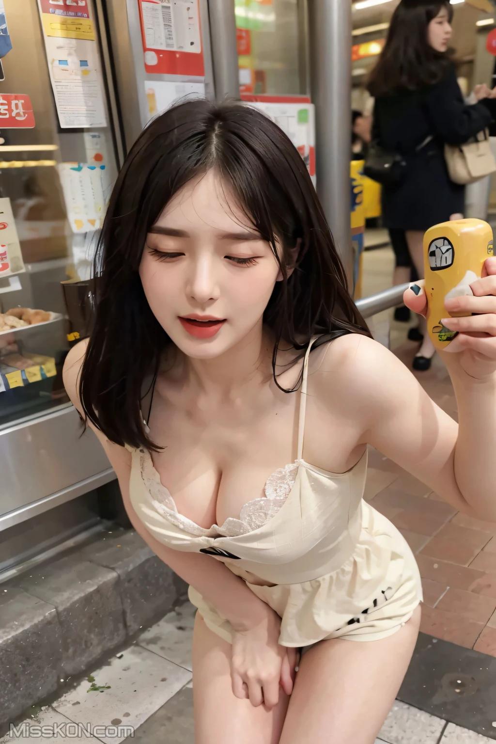 Được Tạo Bởi AI] Series Thanh Khiết Duy Mỹ: Quả Trứng Nhảy Trong Tàu Điện Ngầm (108 ảnh)