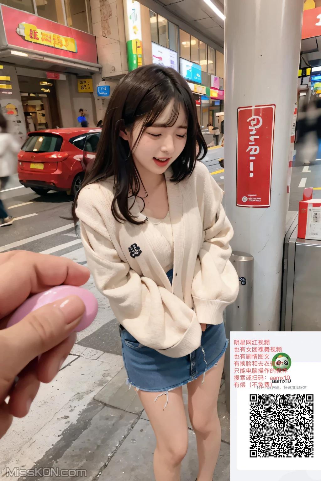 AI 生成] 清純唯美シリーズ 地下鉄の中の跳蛋 (108枚の写真)