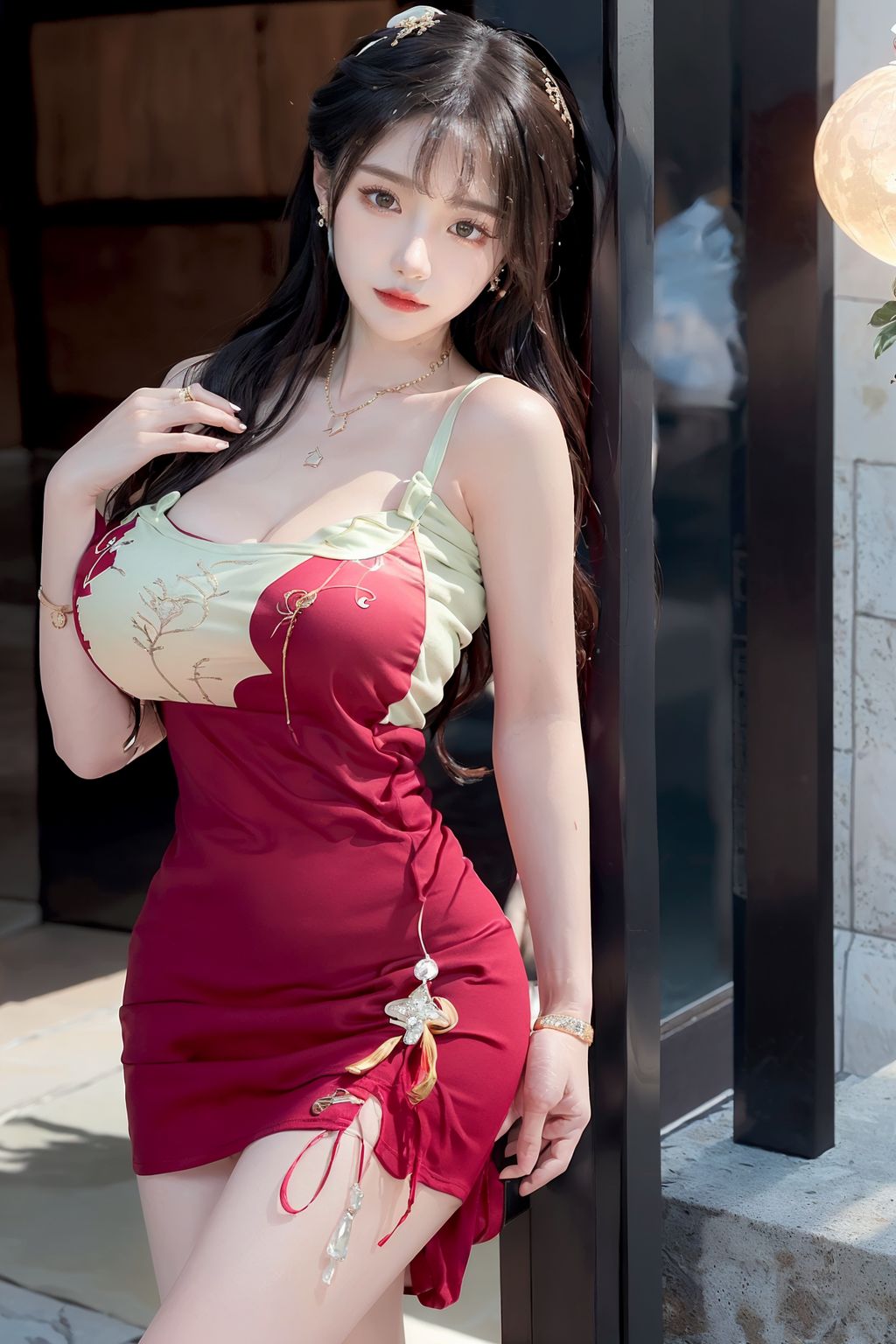 [AI Generated] kaiysx: Camisole Dress (89 photos)