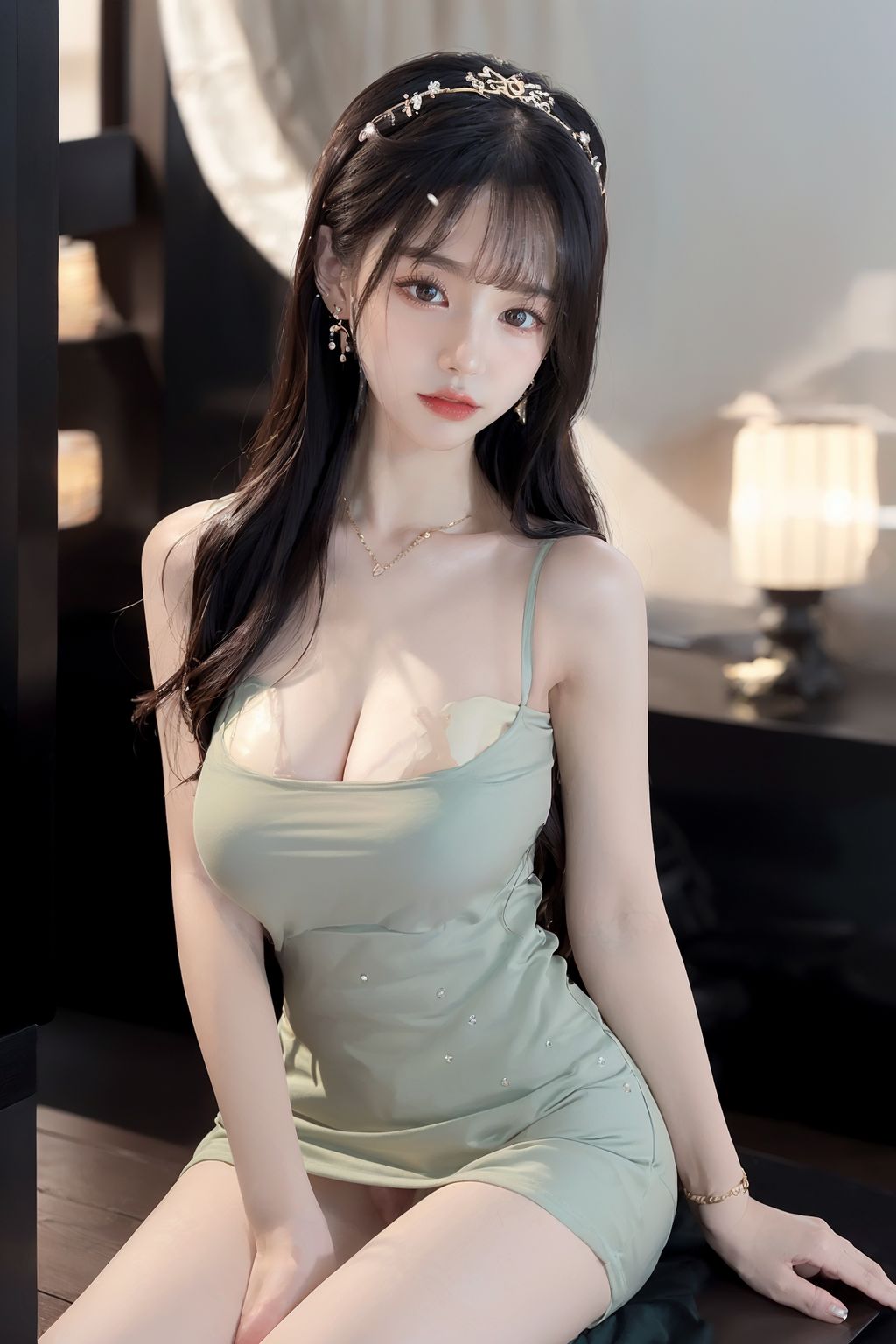 AI 생성] kaiysx: 캐미솔 드레스 (89장)