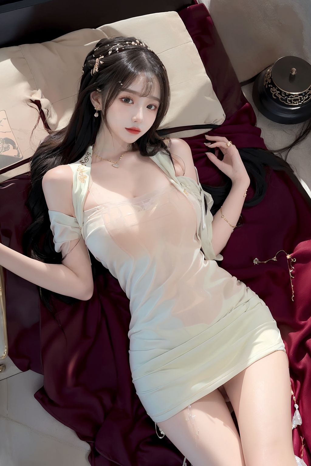 AI 생성] kaiysx: 캐미솔 드레스 (89장)