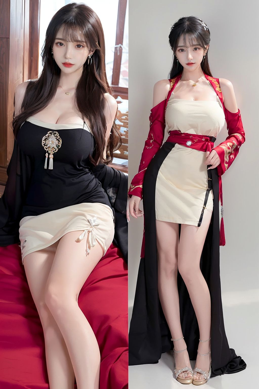AI 생성] kaiysx: 캐미솔 드레스 (89장)