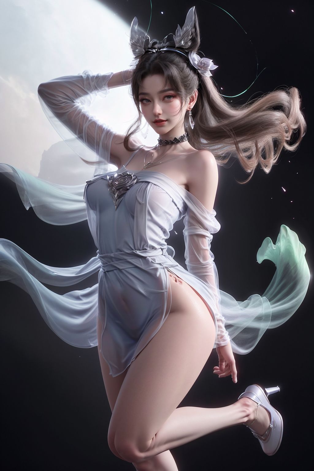 [AI Generated] kaiysx: Chang E (114 photos)