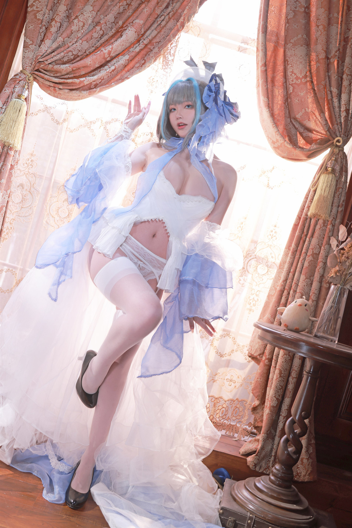 Cosplay 起司块wii 柴郡礼服