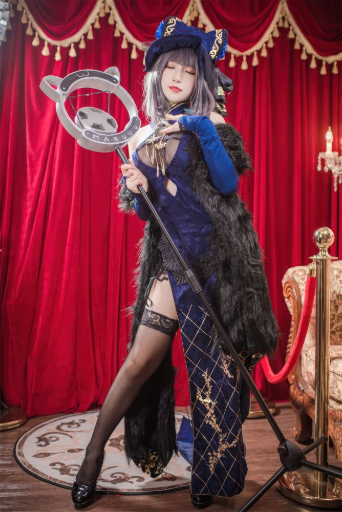 coser Y Y - Azur Lane Cheshire qipao