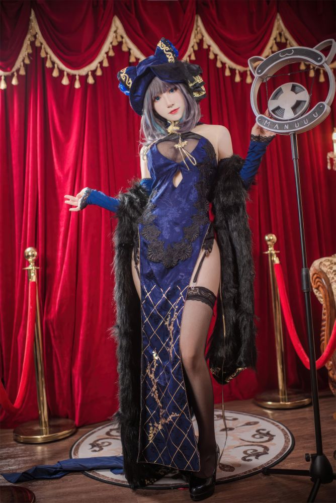 coser Y Y - Azur Lane Cheshire qipao